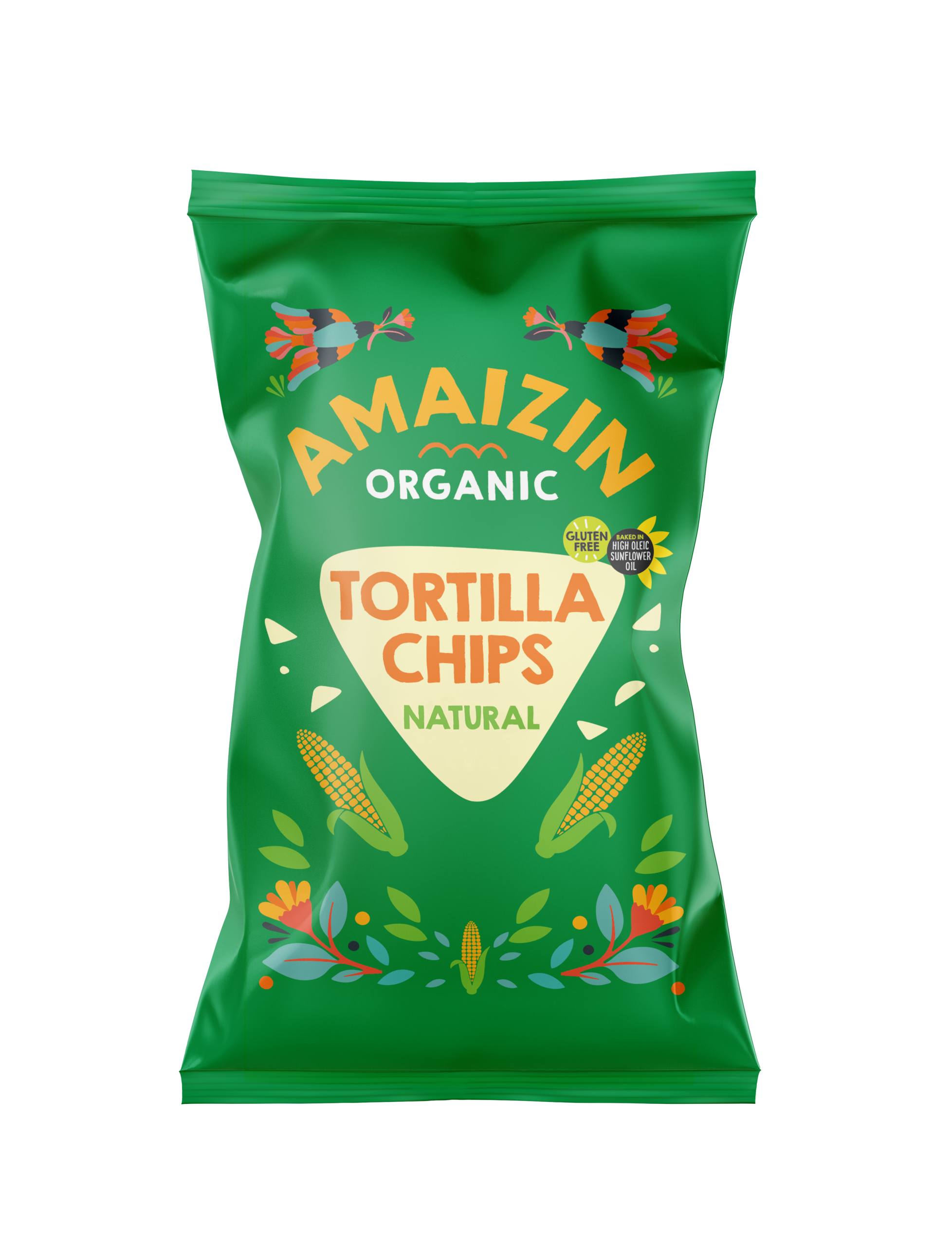 39101 Amaizin Tortilla Chips Natural 150g