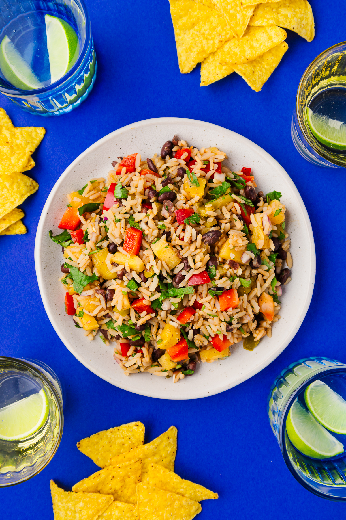 pineapple and black beans rice 2