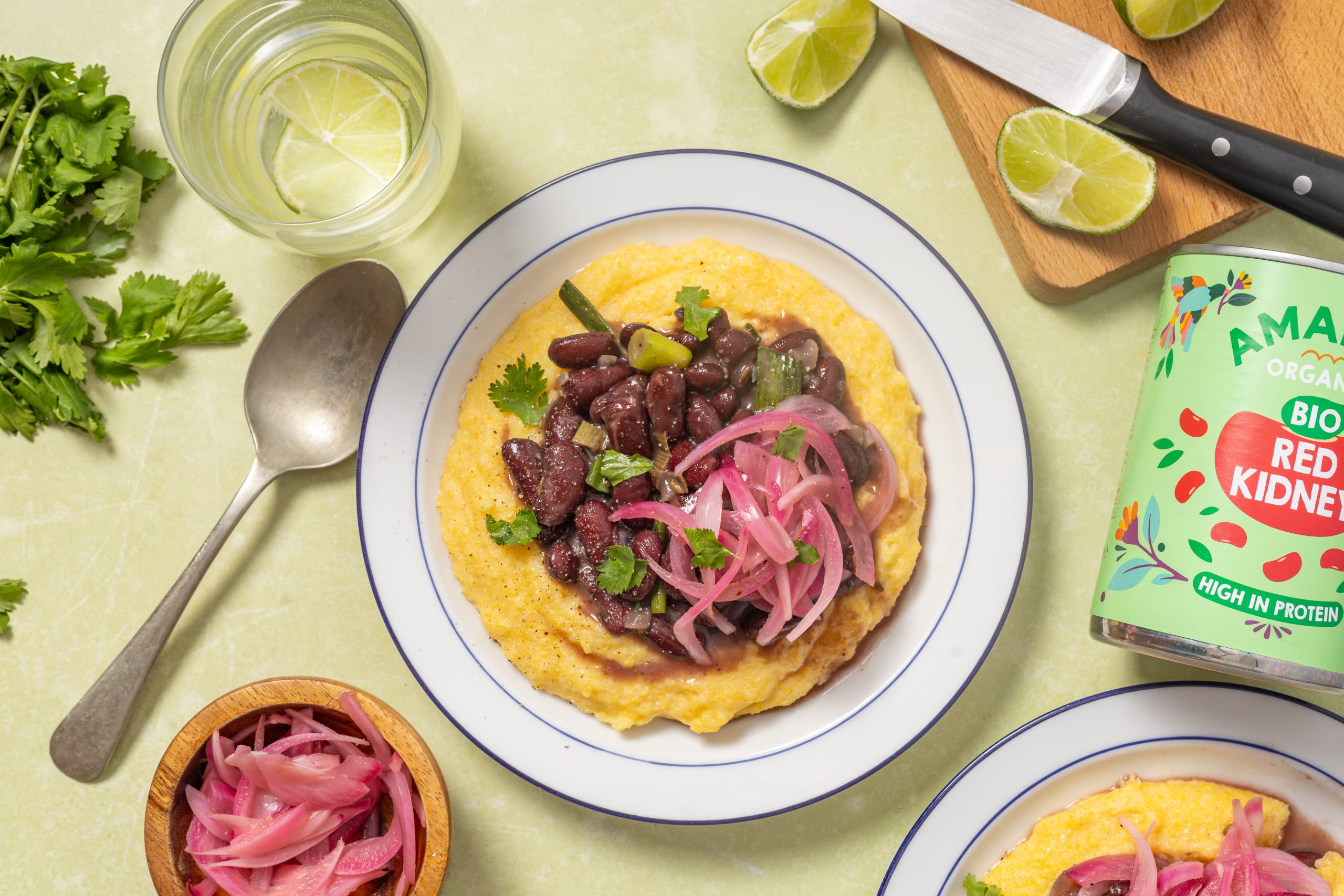 Kruidige bonenstoof met kokospolenta (landscape 1)