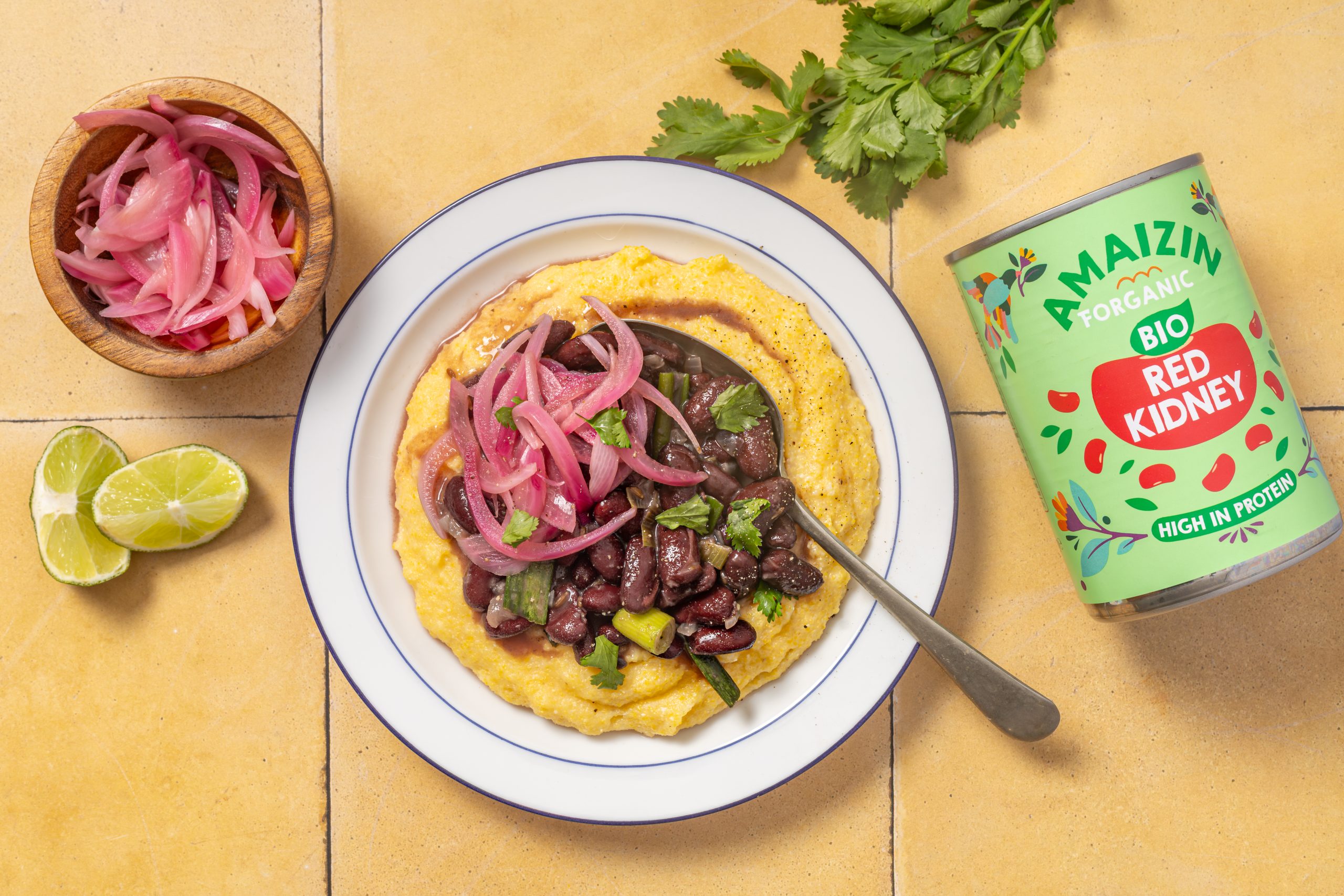 Kruidige bonenstoof met kokospolenta (landscape 2)