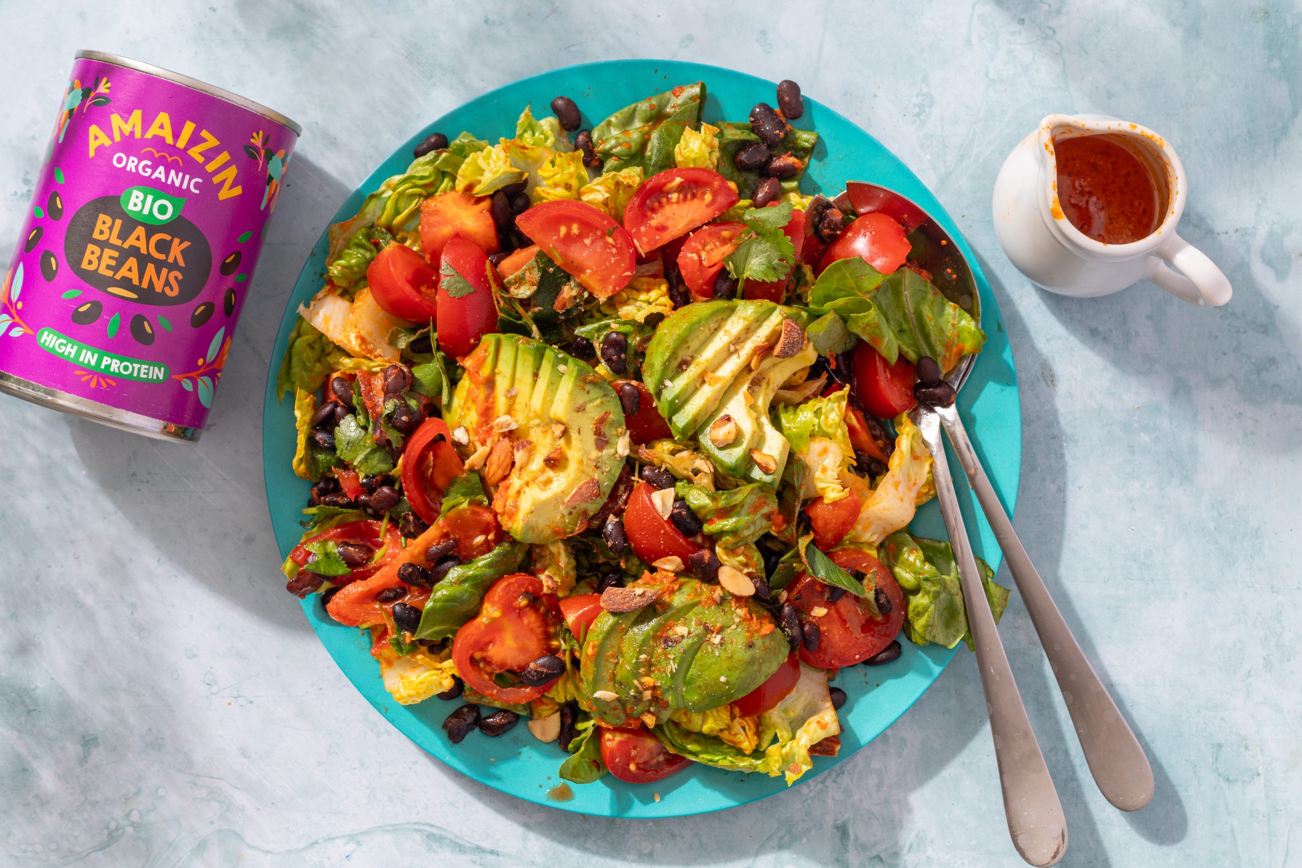 Zwarte bonensalade (landscape)